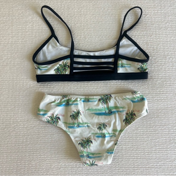 [FARM Rio] Palm Tree Print Bikini Set - Picture 2 of 12